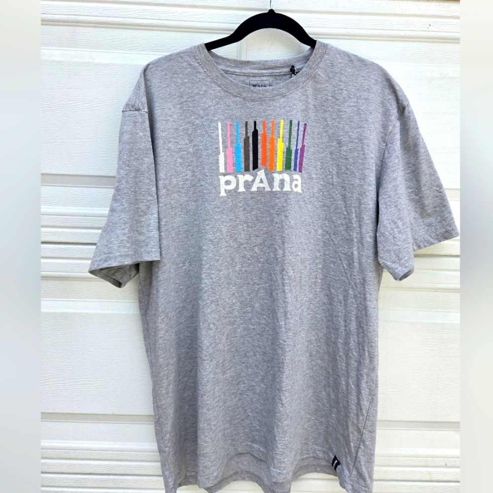 PrAna Gray Men's Shirt